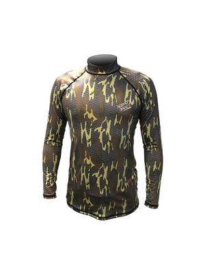Impresión impetuosa de la sublimación de la camisa de la nadada del guardia de la resaca larga de la manga del UPF 50+ de los hombres proveedor