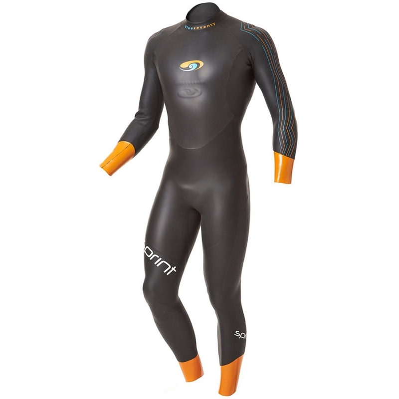 Manga llena de la piel del Triathlon de la sinergia del Wetsuit liso para hombre del neopreno para la natación del agua abierta proveedor