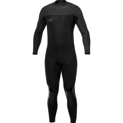 Wetsuit lleno de la zambullida del cuerpo del OEM, traje de baño largo de la manga con el cuello ajustable proveedor